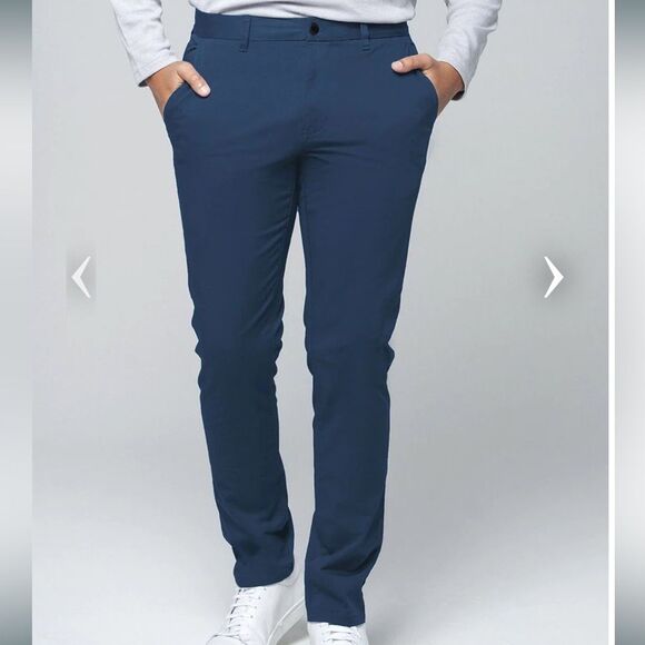 Taylrd TECH CHINO PANTS Insignia Blue - Picture 1 of 12